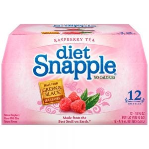 Diet Raspberry Tea | Packaged